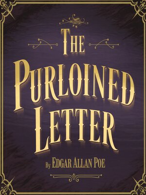 cover image of The Purloined Letter